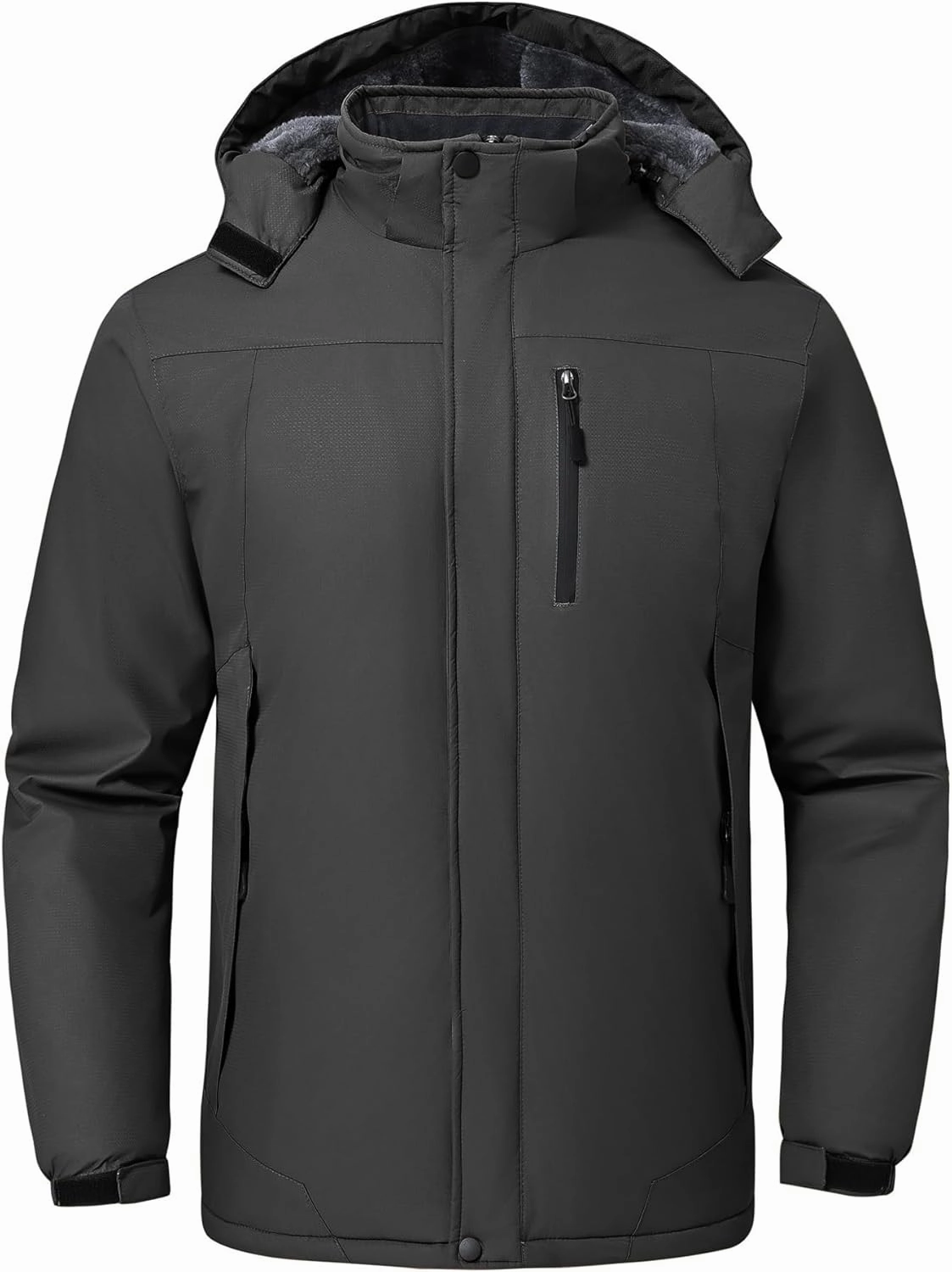 Men’s Skiing Jacket Waterproof windproof Rain Jackets with Hood