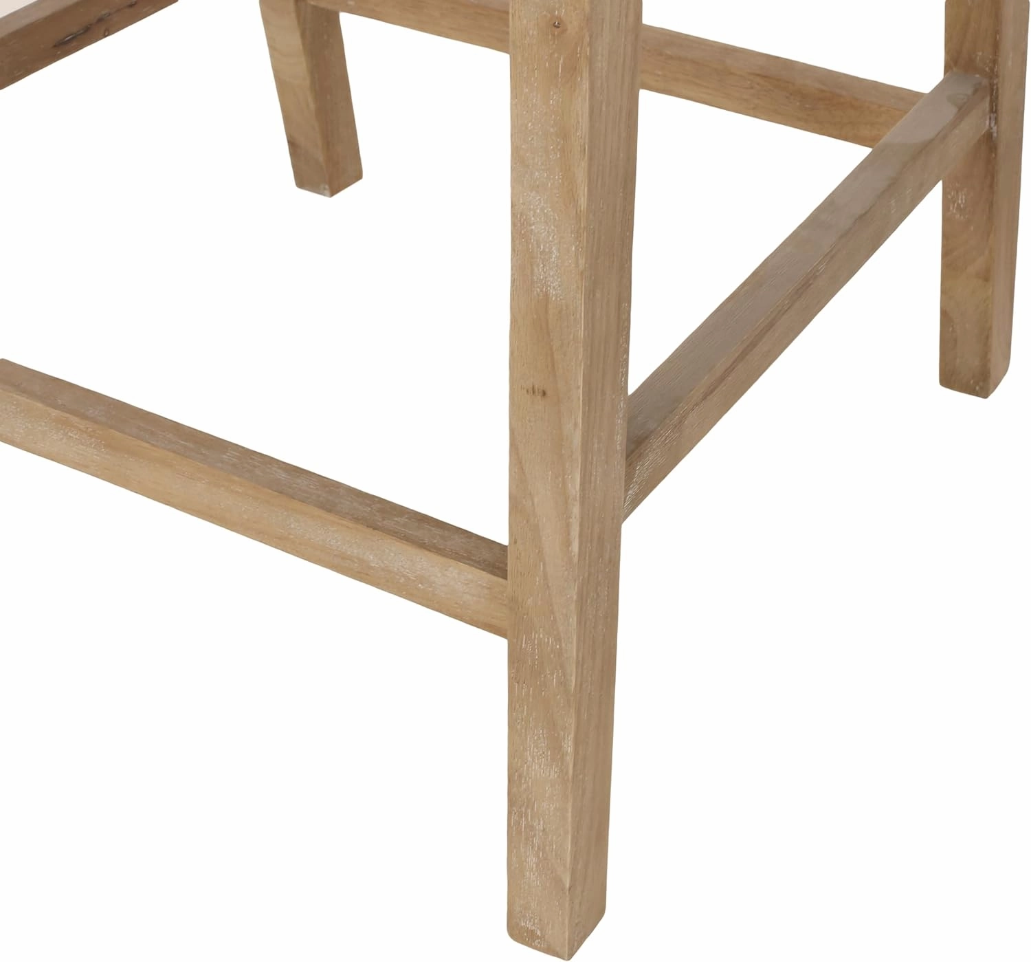 Merax 25.5" Fabric Upholstered Wood and Cane Counter Stools with Backrest,Set of 2,French Country Barstools Chair