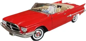 Metal Car Model 1:18 for Chrysler 300FC 1960 Classic Car Model Diecast Metal Vehicles Collection Souvenirs Die Cast Vehicles(Red)