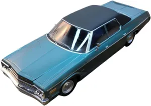 Metal Car Model 1:18 for Dodge Monaco 1974 Die-cast Metal Vintage Model Home Shelf Display Die Cast Vehicles