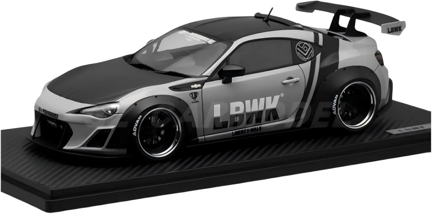 Metal Car Model 1:18 for Nation Works Full Complete Ver1 JDM Resin Static Car Model Classic Collection Die Cast Vehicles