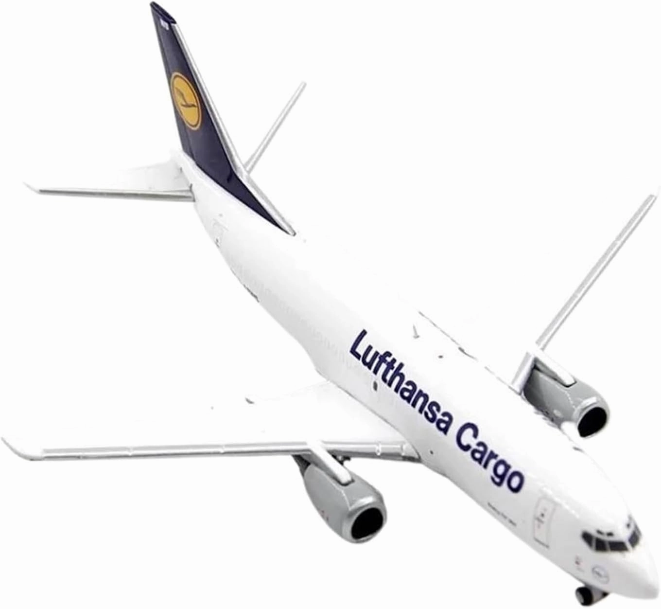 Metal Aircraft Model Diecast Scale 1:400 Scale for Lufthansa B737-300 D-ABWS Cargo Aircraft Hobby Display Airliners Model Airplanes Aviation Enthusiasts
