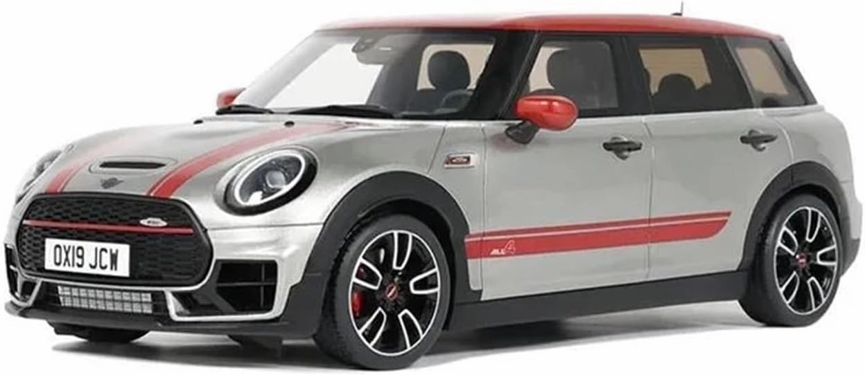 Metal Car Model 1:18 for BMW MINI Clubman F54 JCW 2021 Resin Replica Vehicles Model Classic Cars Collection Die Cast Vehicles