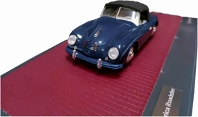 Metal Car Model 1:43 for Porsche 356 Roadster 1952 Vintage Car Resin Classic Vehicle Model Collection Die Cast Vehicles