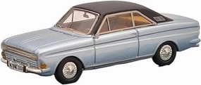 Metal Car Model 1:87 for Taunus P6 Coupe Blue Resin Car Miniature Model Classics Collection Model Replica Vehicles Die Cast Vehicles