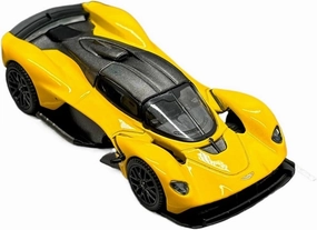 Metal Die Cast Toy Cars 1:64 for #744 Aston Martin Valkyrie Alloy Car Model Decoration Hobby Collection Souvenir Display for Home Or Office Décor