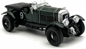 Metal Die Cast Toy Cars 1:76 for Bentley Blower Classic Retro Car Model Alloy Simulation Collection Ornaments Green for Home Or Office Décor