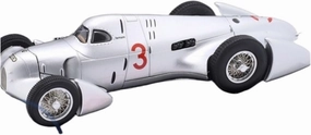 Metal Toy Vehicle Auto Union Type B 1935 for Audi Silver Arrow 1/43 Mini Cut Die-Cast Car Model Scale Vehicles