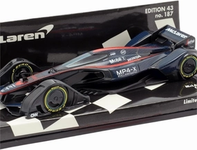 Metal Toy Vehicle MP4-X Concept Car 2015 for McLaren Car Model 1/43 Die-Cast Racing Mini-Cut Scale Vehicles