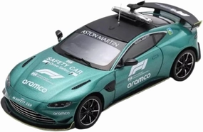 Metal Toy Vehicle Spark S5873 1/43 for Aston Martin F1 Safety Car Model 2023 Vantage Miniatures Collection Scale Vehicles
