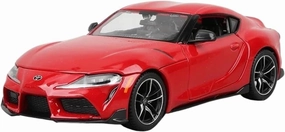 Metal Vehicles Toys 1:24 for Toyota Supra GR Diecast Metal Classic Car Model Bedroom Decoration Display Viewing Home Or Office Décor