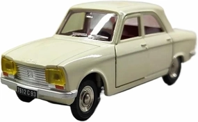 Metal Vehicles Toys 1:43 for Peugeot P304 Antique Scale Alloy Car Model Collection Souvenir Display Ornaments Yellow Home Or Office Décor
