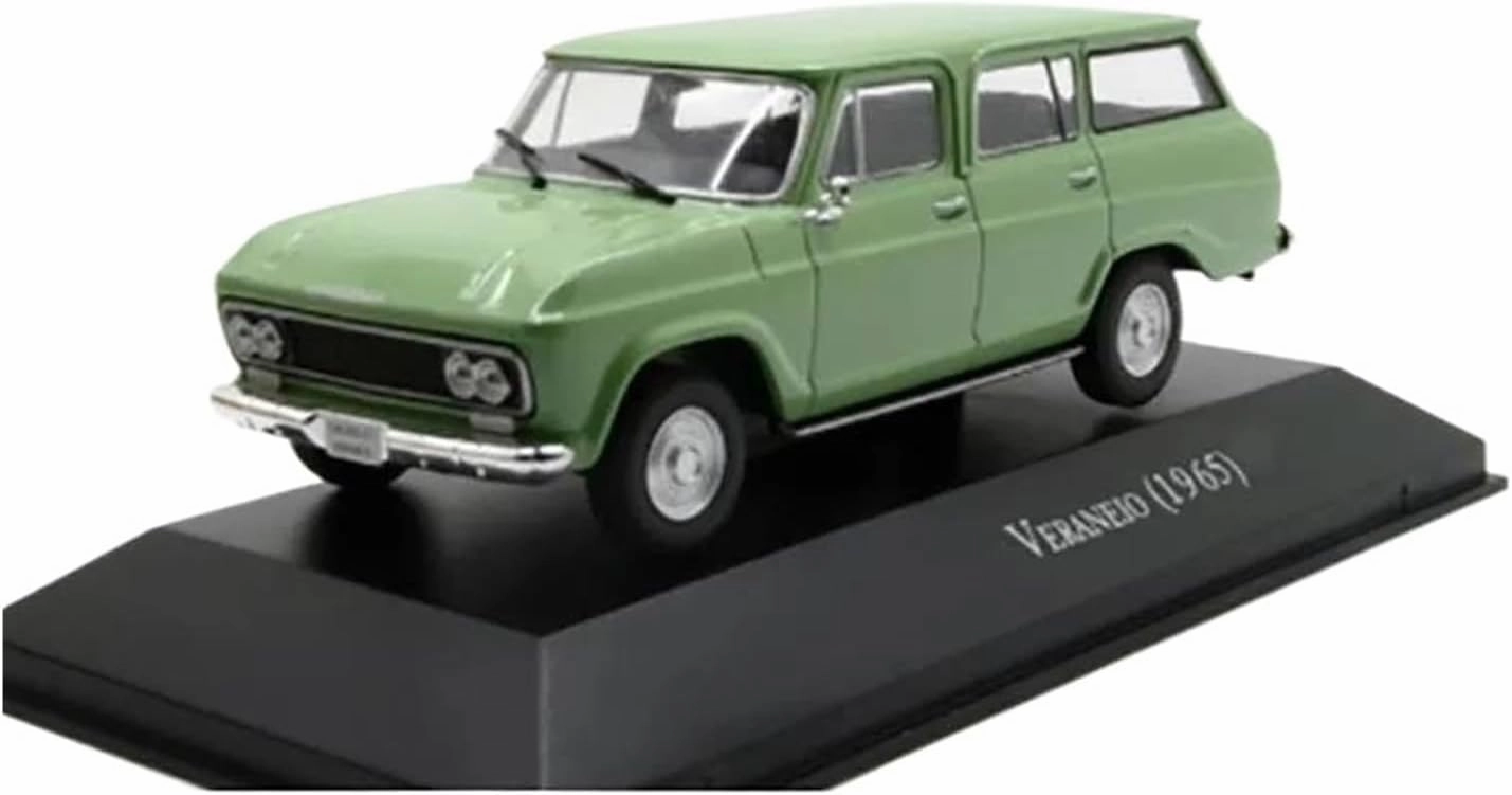 Metal Vehicles Toys 1/43 for Veraneio 1965 Small Alloy Car Model Collectibles Static Ornaments Decoration Collection Home Or Office Décor