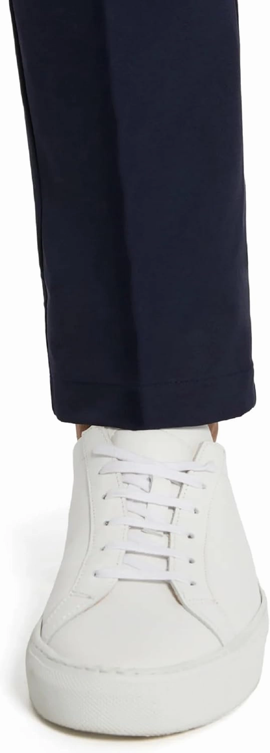 Michael Kors Men’s Bedford Classic Fit Dress Pants | Stretch Fabric Chino Pant | Kahki Pant for Business & Casual Wear