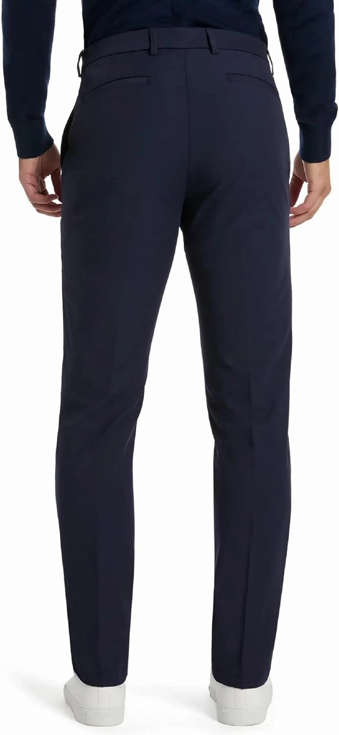 Michael Kors Men’s Bedford Classic Fit Dress Pants | Stretch Fabric Chino Pant | Kahki Pant for Business & Casual Wear