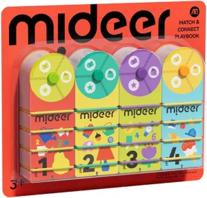 Mideer Sorting Toy for Toddlers, Montessori Game Preschool Learning Activities Toys, Multiple Theme Match Card Sensory Toys Educational Learning Gifts for Kids 3-5
