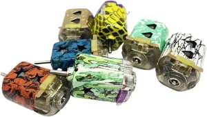 Mini 130 Slot Cars Motor DC 3V 3.7V Ultra-high Speed Strong Magnetism Engine Cooling Hole 2mm Shaft DIY RC 4WD Slot Racing Car(Model G)