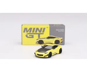 Mini GT #752: Nissan Z Pandem Ikazuchi Yellow