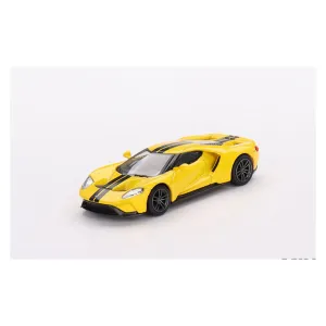 Mini GT Ford GT Triple Yellow
