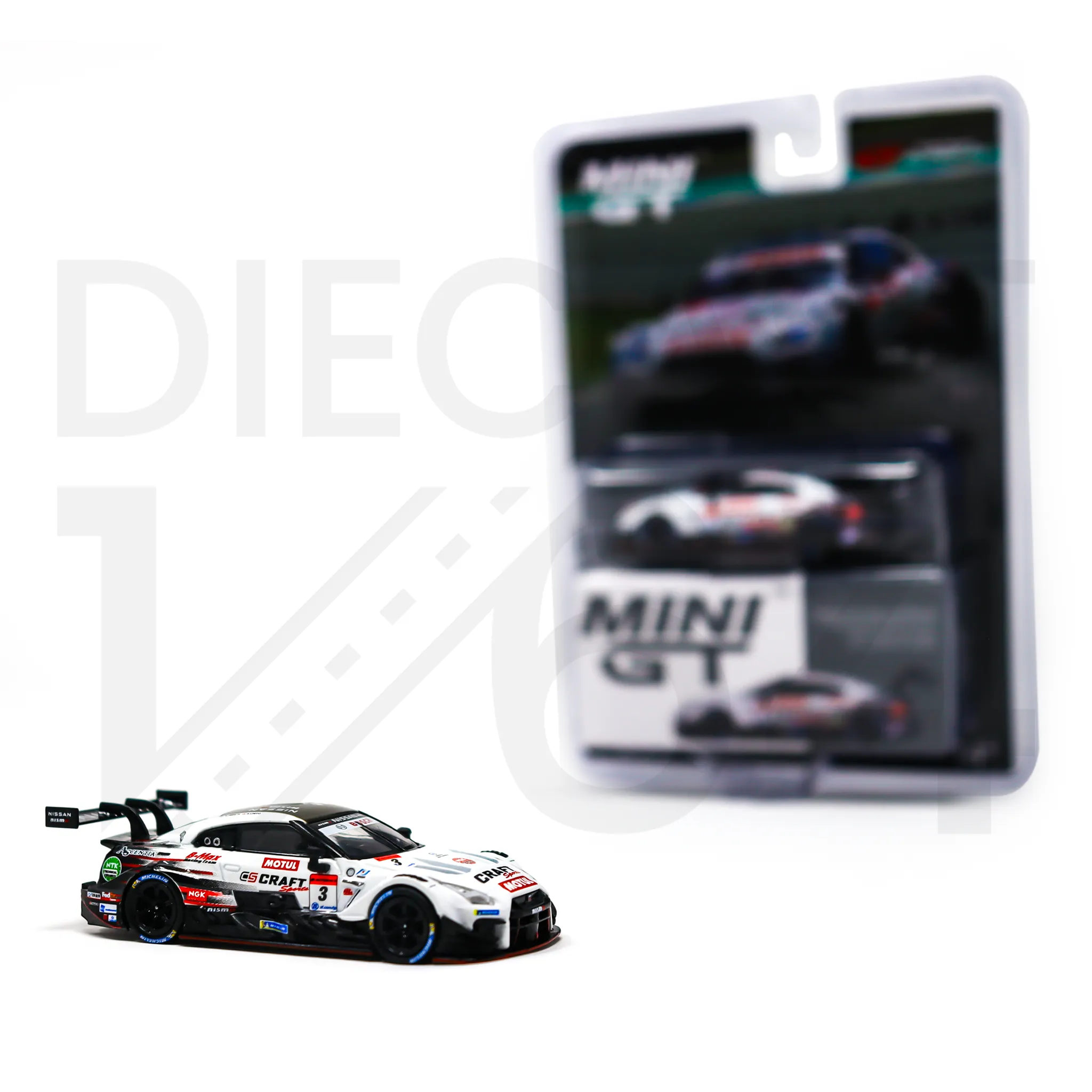 Mini GT Japan Exclusive Super GT Nissan GT-R NISMO GT500 2021 NDDP Racing