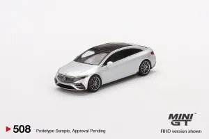 Mini GT Mercedes-Benz EQS 580 4MATIC Silver Metallic
