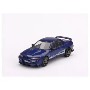 Mini GT Nissan Skyline GT-R Top Secret  VR32 Metallic Blue