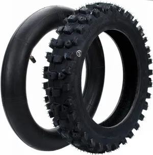 Mini Motorcycle tires 80/100-10 (3.00-10) Inch Long Teeth 50-125CC Small Dirt Pit Bike Rubber Inner Tube   Tire BBR SSR CRF