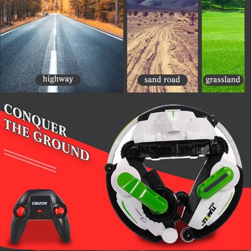 Mini Stunt RC Car - Transforming Remote Control Toy