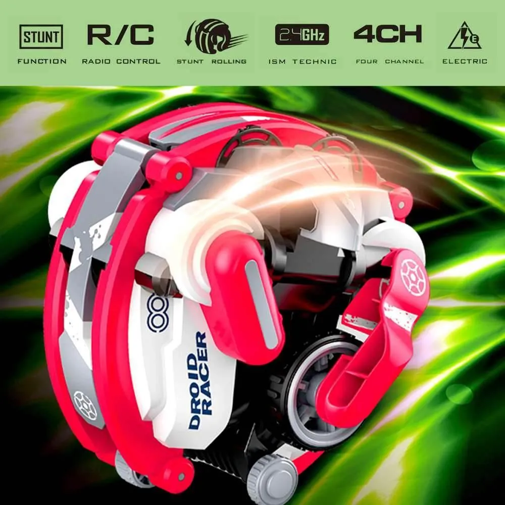 Mini Stunt RC Car - Transforming Remote Control Toy