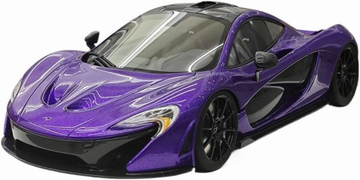 Mini Cars Replica 1 18 for McLaren P1 Collector's Edition Mini Resin Car Model Supercar Ornaments Home Space Decoration Race Car Birthday Party Decorations