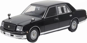 Mini Cars Replica 1/18 for Toyota Century Alloy Car Model 1997 Black Adult Collection Vehicles Home Decor Race Car Birthday Party Decorations