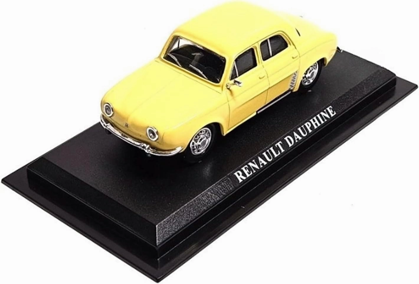 Mini Cars Replica 1/43 for Renault Crown Prince Dauphine Sedan Alloy Car Model Home Vehicle Display Office Decoration Race Car Birthday Party Decorations