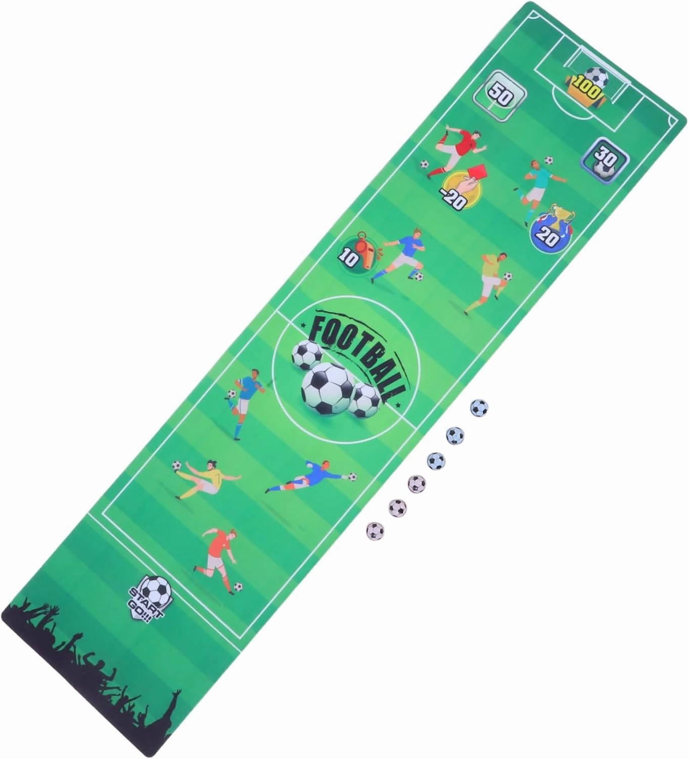 Mini Soccer Table Game Led Indoor Family Sports Toy Ideal for Kids Toddlers Adults Enhance Motor Skills