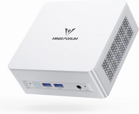 MINISFORUM Mini PC UM870 Slim,AMD Ryzen 7 8745H(8C/16T, Up to 5.0GHz),AMD Radeont 780M Mini Computer,32GB DDR5 RAM & 1TB PCIe 4.0 SSD,Support 8K@60Hz HDMI 2.1/USB4 Output, WIFI6E/BT5.3/Auto Power On