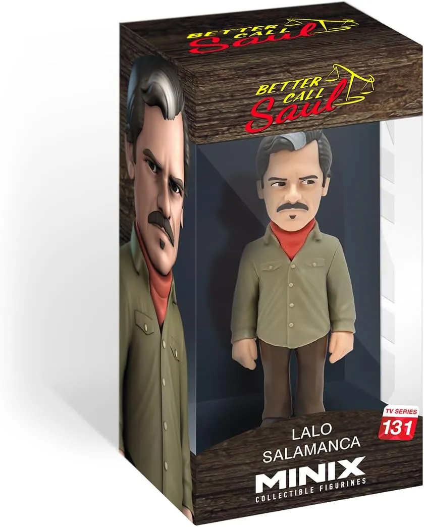 MINIX - Lalo Salamanca Figurine - Better Call Saul - 12cm Collectibles for Display, Gift Idea for Kids & Adults, TV & Film Fans - MN13715