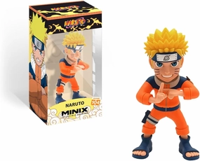 MINIX Naruto Iconic Pose Figurine - Naruto - 12cm Collectibles for Display, Gift Idea for Kids and Adults, Anime Fans - MN13418