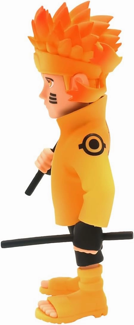 MINIX Naruto Naruto Iconic Pose Figure (with Fire) - Collectibles for Display - Gift Idea - Toys for Children and Adults - TV Fans BANDAI MN13739