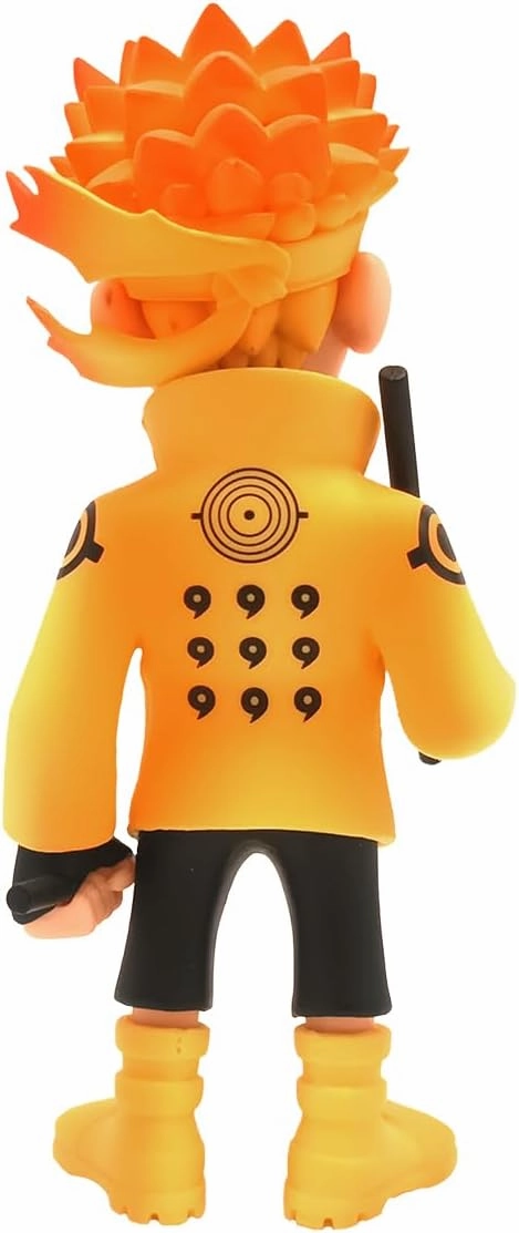 MINIX Naruto Naruto Iconic Pose Figure (with Fire) - Collectibles for Display - Gift Idea - Toys for Children and Adults - TV Fans BANDAI MN13739