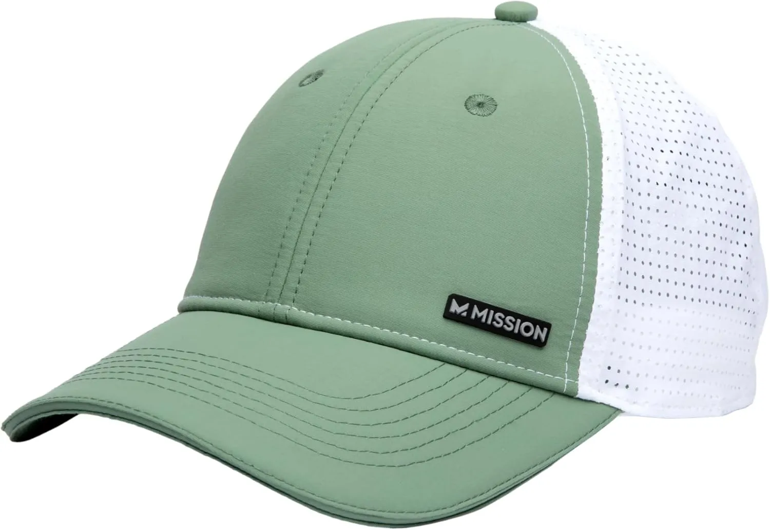 Mission Cooling Apex Hat - Unisex Baseball Cap - Lightweight & Adjustable - Cools Up to 2 Hours - UPF 50 Sun Protection