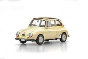 MMP EBBRO 1/43 Subaru 360 1958 Ivory Finished Product