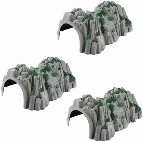 Model Scenery 1:87 HO OO Scale Model Train Railway Train Cave Tunnels Train Accessories (3PCS)