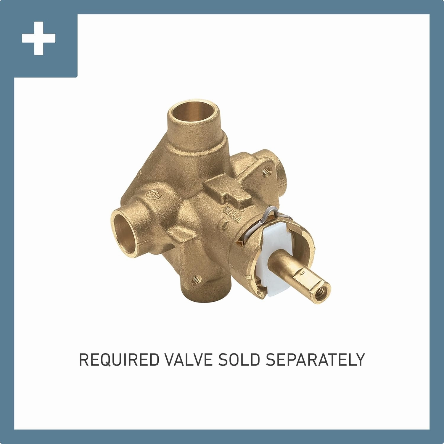 Moen Gibson Brushed Nickel Posi-Temp Pressure Balancing Eco-Performance Modern Shower Faucet, Valve Required, T2902EPBN