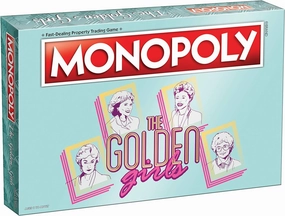 Monopoly: The Golden Girls Board Game | Buy, Sell, Trade Fan-Favorite Locations | Classic Monopoly Game Featuring Golden Girls TV Show Theme | Officially-Licensed Golden Girls Merchandise