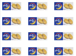 Moon Pie Mini Marshmallow Sandwich Cookies, 72 Count, Individually Wrapped (Banana)