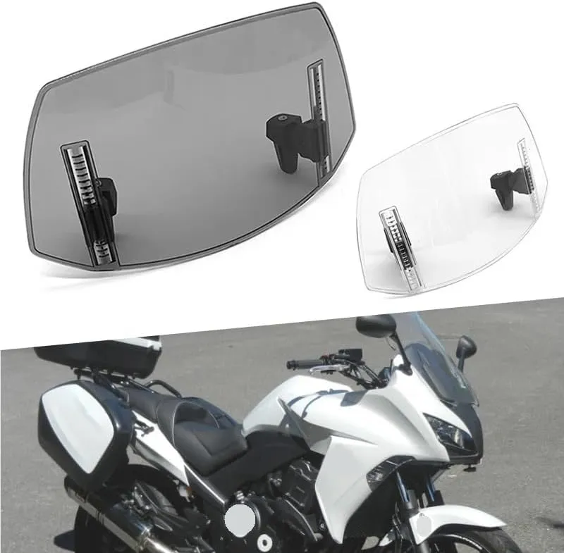 Motorcycle Windshield Spoiler for CBF 600 500 125 CBF1000 CBF1000A Motorcycle Adjustable Windshield Extension Spoiler Windscreen Air Deflector Screen