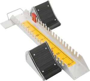 Multi-Function Lightning Starting Block Sprinter Pedals, 6 Adjustable Angle Aluminum Track and Field Starting Block Track and Field Equipment