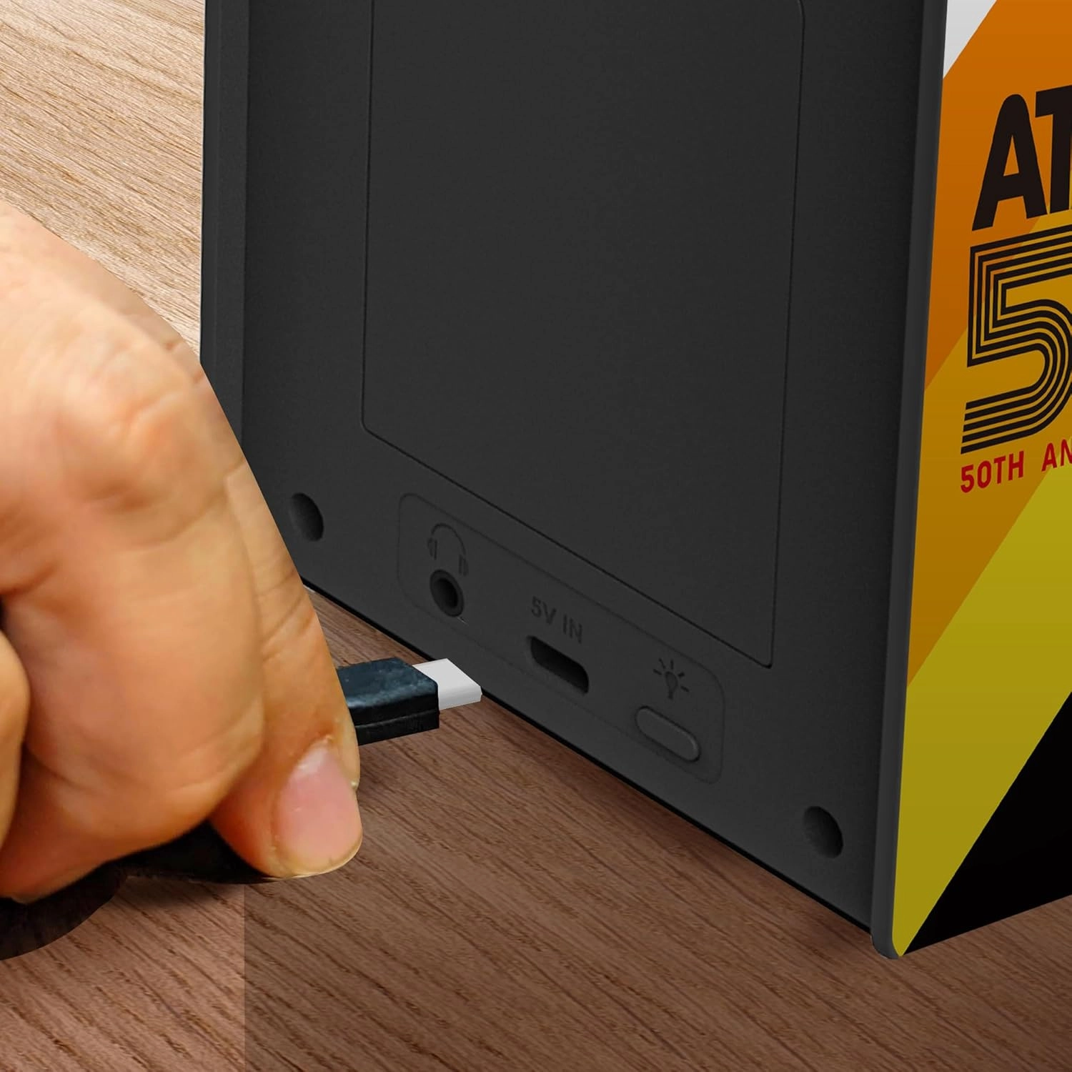 My Arcade Atari Micro Player Pro: 100 Arcade Classics Games, 6.75" Portable Mini Arcade Machine, Playable Video Game Collectible