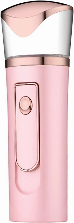Nano Facial Spray Facial Steamers Mist Sprayer Portable Nano Sprayer Nano Suitable Facial Moisturizinghydrating Eyelash Extension USB(Color:Pink)