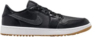 NIKE Air Jordan 1 Low G Golf Shoes (DD9315-005, Black/Gum Medium Brown/White/Anthracite) Size 8