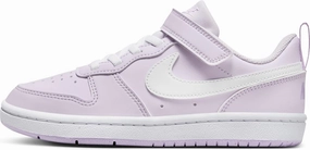 Nike Court Borough Low Recraft (DV5457-500, Barely Grape/White-Lilac Bloom) Size 11.5
